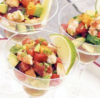 Grilled Margarita Shrimp Cocktail